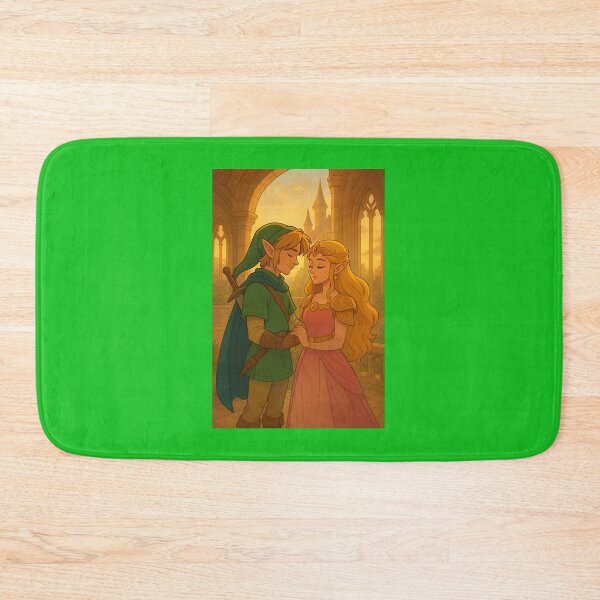 Item preview, Tribute to Princess Zelda and Link. designed and sold by RetroStyleGamer.