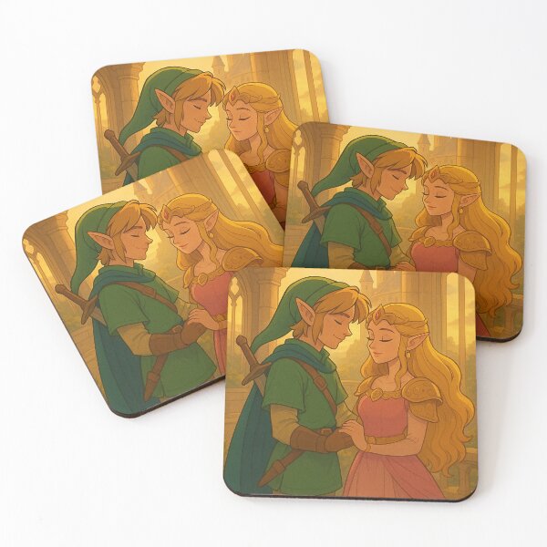 Item preview, Tribute to Princess Zelda and Link. designed and sold by RetroStyleGamer.