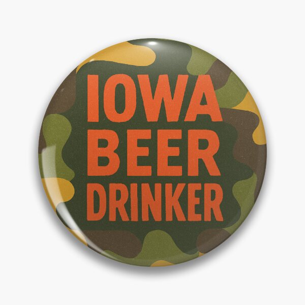 Item preview, Iowa Beer Drinker  designed and sold by Broken Antler Designs .