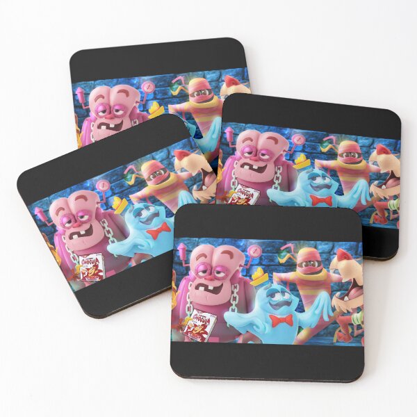 Item preview, Monster Cereal Squad in 3D designed and sold by Not Normal Studios.