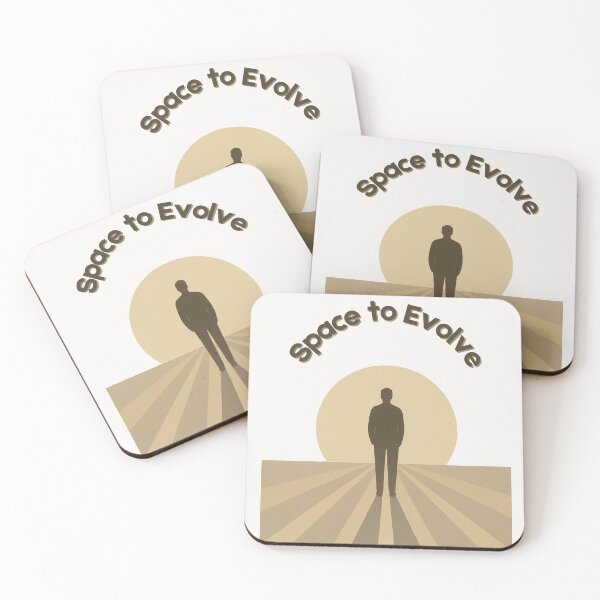 Item preview, Space to Evolve - Minimalist Retro Art Print on Solitude, Reflection and Growth designed and sold by GNStyle.