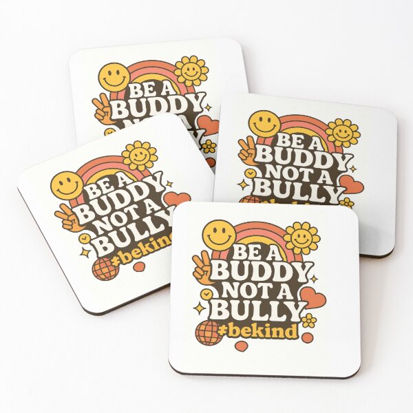 Item preview, Be a Buddy Not a Bully – Retro Kindness Awareness Shirt designed and sold by DailyDrivesct.