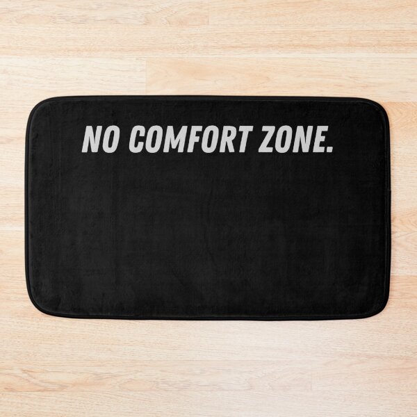 Item preview, No Comfort Zone – Bold Motivation Quote / dark edition designed and sold by motivraze.