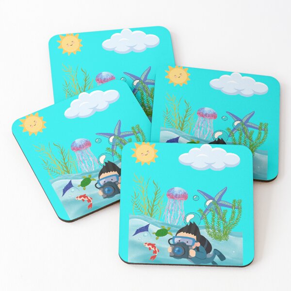 Item preview, kids animation under the ocean  designed and sold by ArtbyRushawna1.