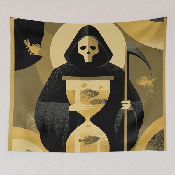 Item preview, Art Deco Reaper: Golden Hours designed and sold by ArgentoArt.