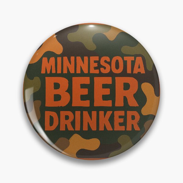 Item preview, Minnesota Beer Drinker  designed and sold by Broken Antler Designs .