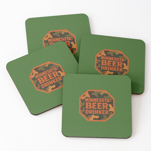Item preview, Minnesota Beer Drinker  designed and sold by Broken Antler Designs .