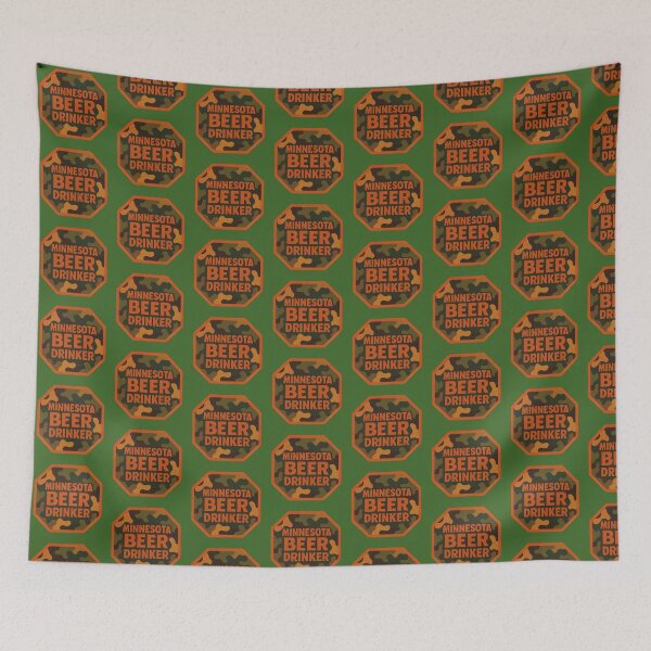 Item preview, Minnesota Beer Drinker  designed and sold by Broken Antler Designs .