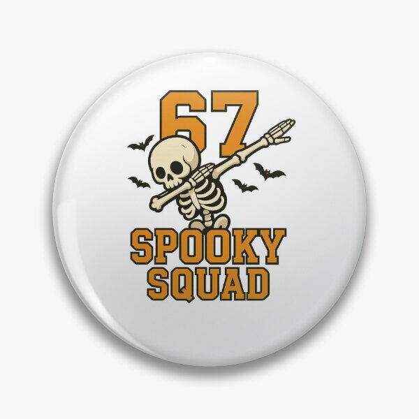 Item preview, 67 Spooky Squad – Dabbing Skeleton Halloween Shirt designed and sold by DailyDrivesct.