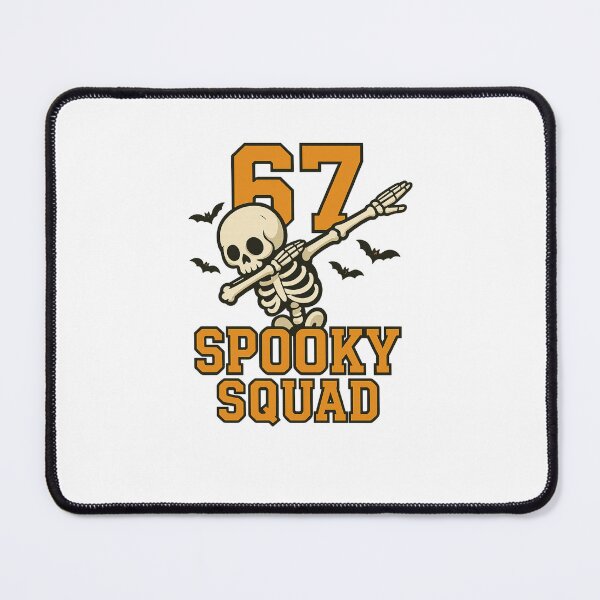 Item preview, 67 Spooky Squad – Dabbing Skeleton Halloween Shirt designed and sold by DailyDrivesct.