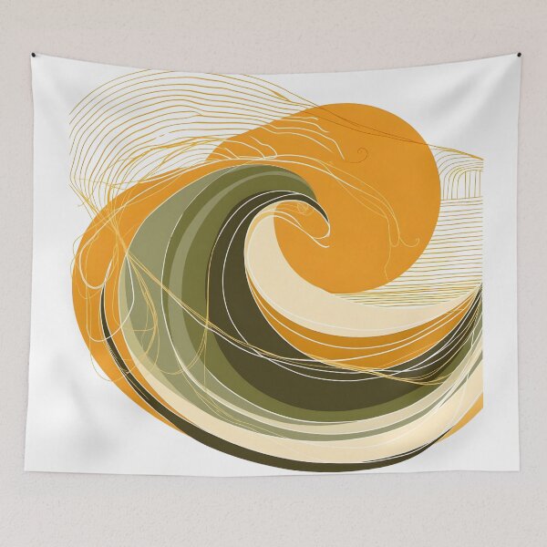 Item preview, Groovy Retro Waves designed and sold by VibeTCreations.