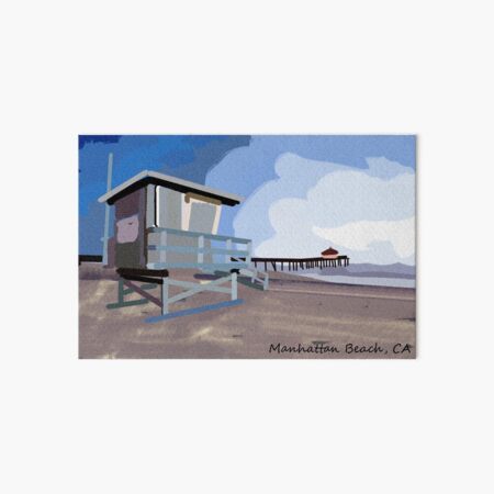 Artikel-Vorschau von Manhattan Beach Strukturdruck und mehr, designt und verkauft von K D Graves Photography.