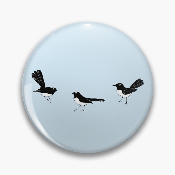 Item preview, Willy Wagtail (Australian wren) designed and sold by EarlGrey88.