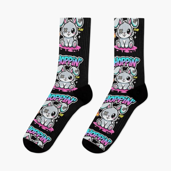 Item preview, Hoppin’ Fun – Kawaii Bunny designed and sold by Ahau Designs.