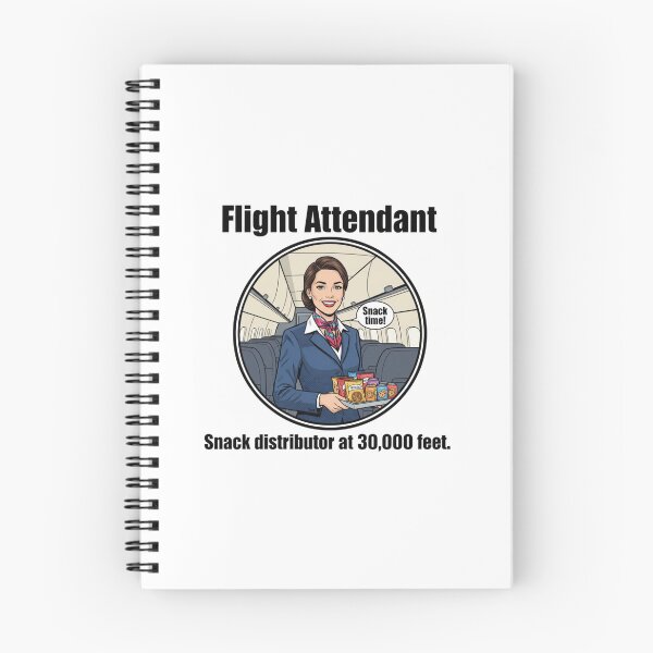 Item preview, Flight attendant job occupation thank you appreciation birthday funny meme designed and sold by CheeseBlueprint.