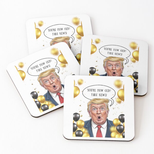Item preview,  Trump Happy Birthday designed and sold by Roy & Tiffany.