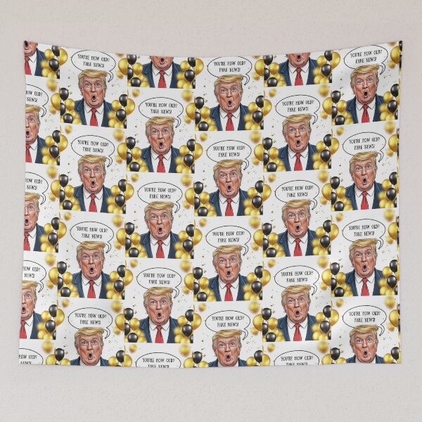 Item preview,  Trump Happy Birthday designed and sold by Roy & Tiffany.