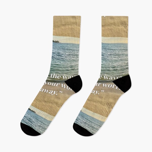 Item preview, Let the Waves Carry Your Worries Away designed and sold by TrisaThyme.