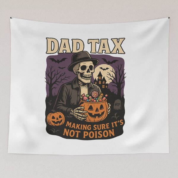 Item preview, Dad Tax – Halloween Candy Inspector designed and sold by DailyDrivesct.
