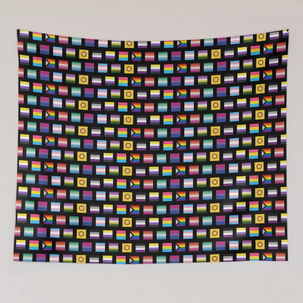 Item preview, Chaotic Pride Flag Pattern (Large Print) designed and sold by BeJolley.