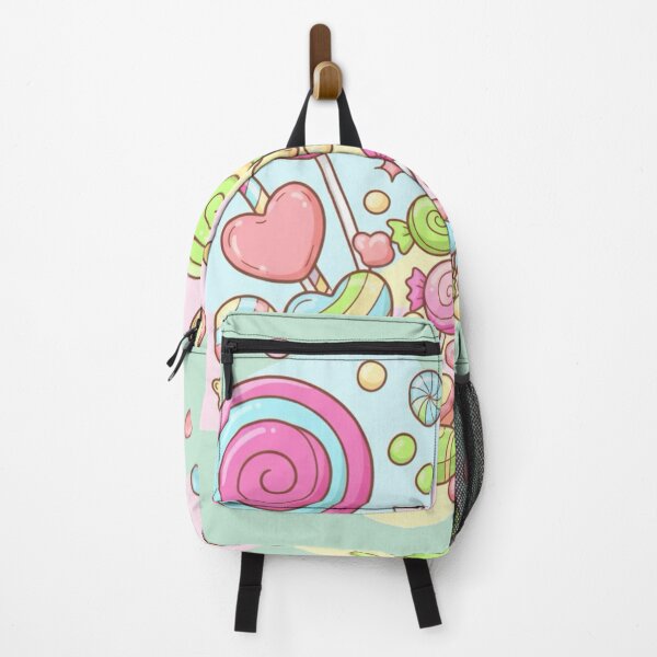 Item preview, Sweet Kawaii Candy Land – Cute Pastel Lollipops and Candies Illustration designed and sold by Tidarat-27.