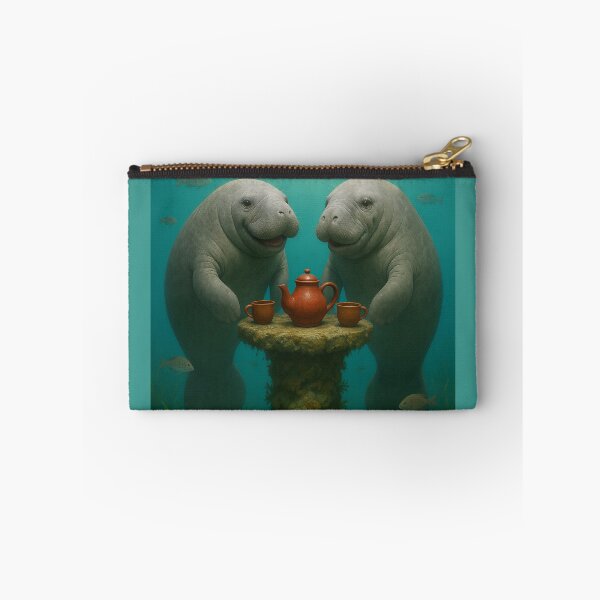 Item preview, Tea with Manatees designed and sold by Tridentulus.