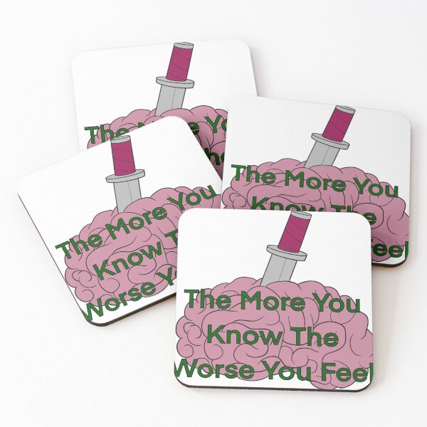 Item preview, The More You Know The Worse You Feel designed and sold by The Soapiest Goat.