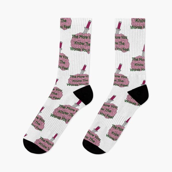 Item preview, The More You Know The Worse You Feel designed and sold by The Soapiest Goat.