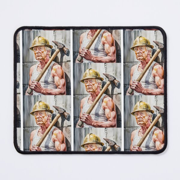 Item preview, Mining Worker Trump designed and sold by Roy & Tiffany.