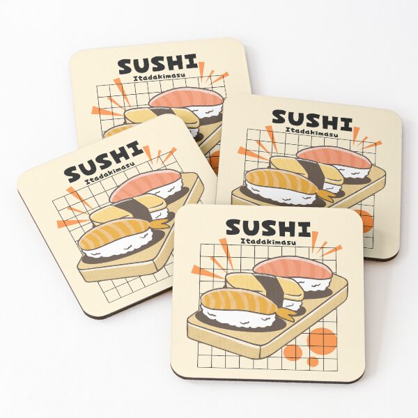 Item preview, Sushi Itadakimasu designed and sold by The magic  Yellow bus.