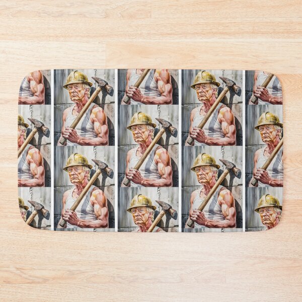 Item preview, Mining Worker Trump designed and sold by Roy & Tiffany.