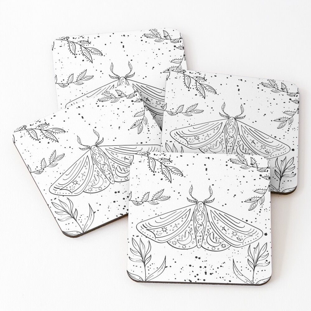 Item preview, Coasters (Set of 4) designed and sold by ThinkingInPixel.