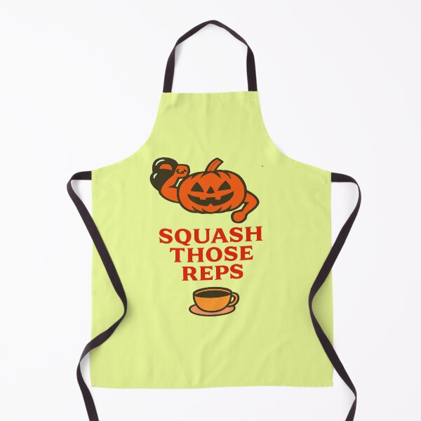 Item preview, Funny Pumpkin Gym Shirt – Squash Those Reps Halloween Fitness Gift designed and sold by kakaworld.