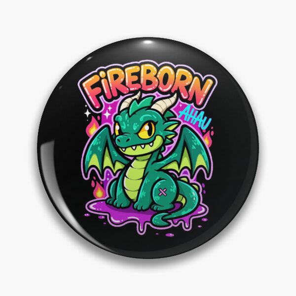 Item preview, Fireborn Dragon – Born of Fire designed and sold by Ahau Designs.