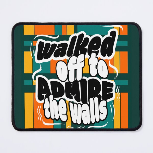 Item preview, Walked Off to Admire the Walls | Inktober 2025 Weave | Team Sherlocked designed and sold by .Stitch.Stab.Scroll.Social..