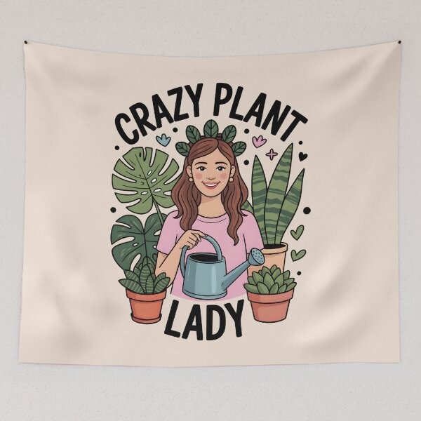 Item preview, Crazy Plant Lady designed and sold by BuxomBabe21.