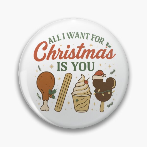 Item preview, All I Want for Christmas Is You – Disney Snack Lover Holiday Tee designed and sold by Zippitydodads.
