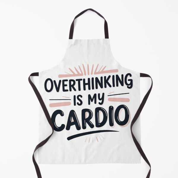 Item preview, overthinking is my cardio designed and sold by Spirit of Siam.