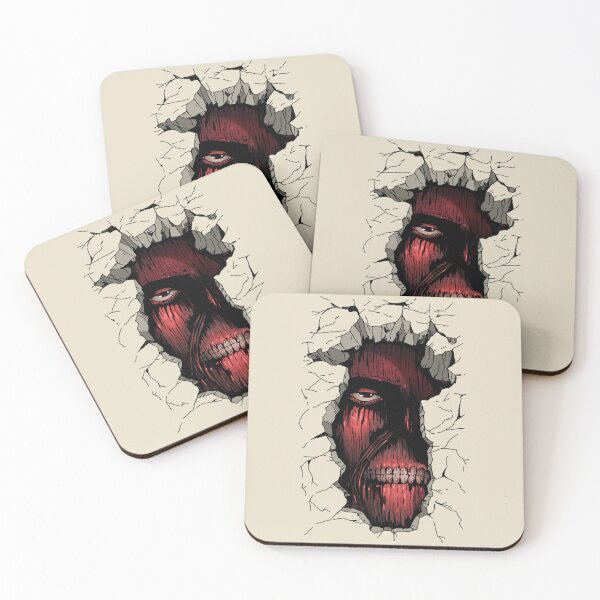 Item preview, TITAN COLOSSAL WALL ATTACK ON TITAN FANART designed and sold by MangofiShop.