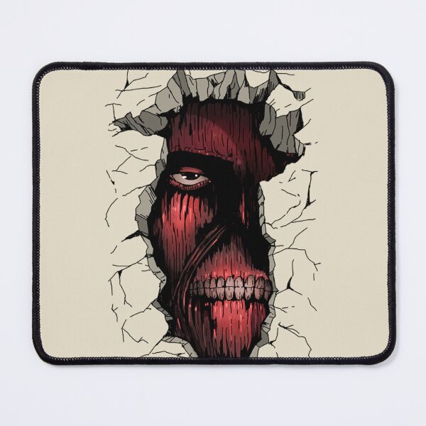 Item preview, TITAN COLOSSAL WALL ATTACK ON TITAN FANART designed and sold by MangofiShop.