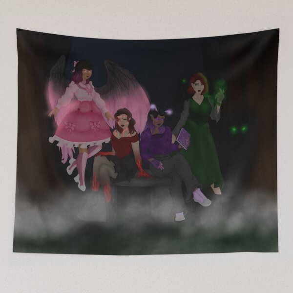 Item preview, Mystic besties  designed and sold by LunaCoyoteArt.