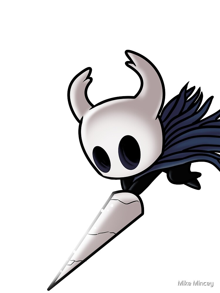 Hollow Knight Slash T Shirt By MikeMincey Redbubble   Flat,750x1000,075,t.u3 