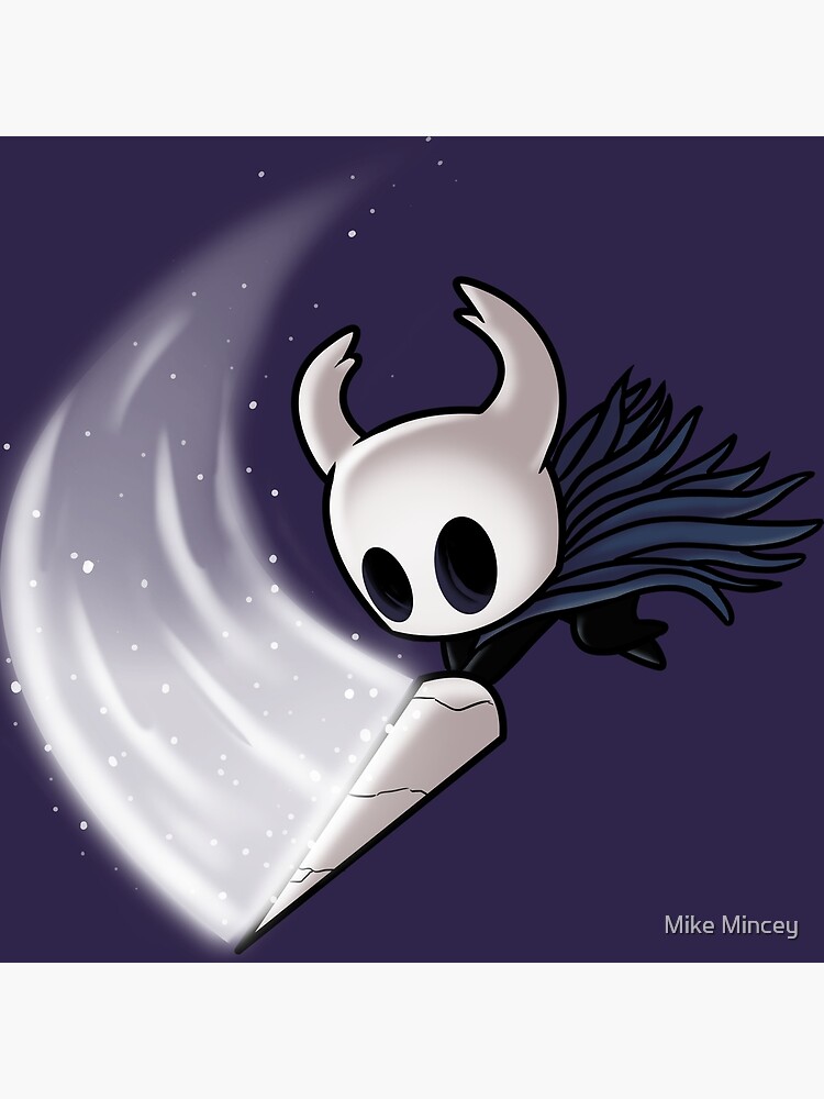 Hollow Knight Slash Poster By MikeMincey Redbubble   Flat,750x,075,f Pad,750x1000,f8f8f8.u5 