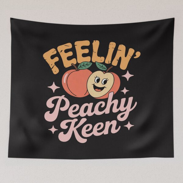 Item preview, Feelin' Peachy Keen Positive Mood designed and sold by Ikwalima.