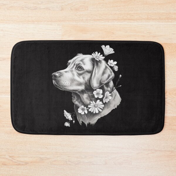 Item preview, Floral German Shorthaired Pointer GSP Dog Flower designed and sold by Ikwalima.