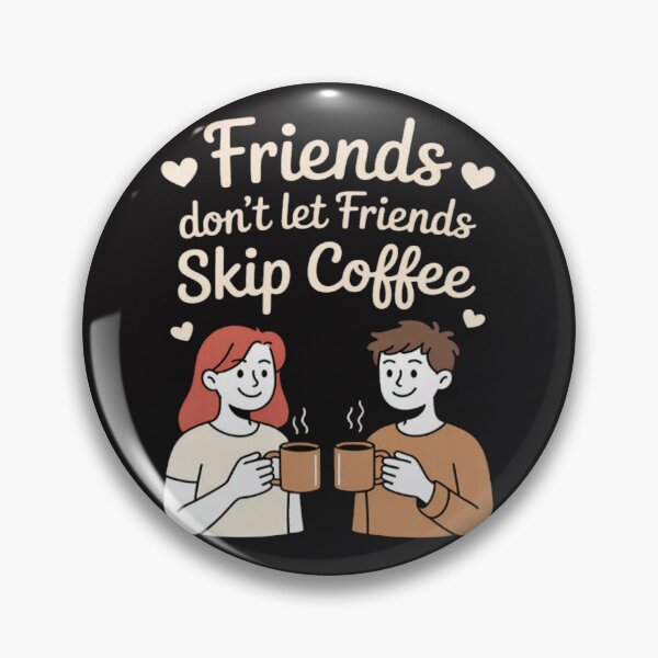 Item preview, Friends Don't Let Friends Skip Coffee designed and sold by Ikwalima.