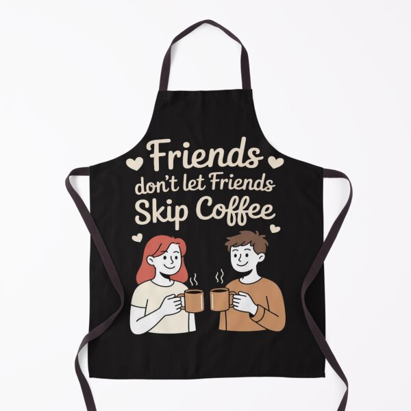 Item preview, Friends Don't Let Friends Skip Coffee designed and sold by Ikwalima.