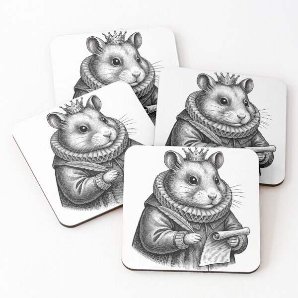 Item preview, Shakespearean Hamster | Vintage designed and sold by Whisky1111.