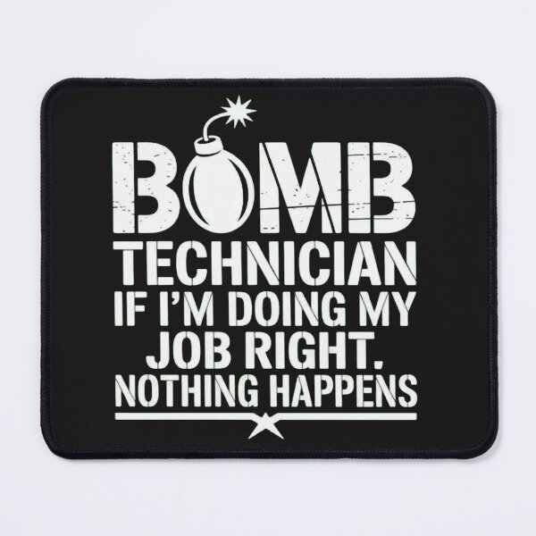 Item preview, Funny Bomb Technician Eod Tech designed and sold by Ikwalima.