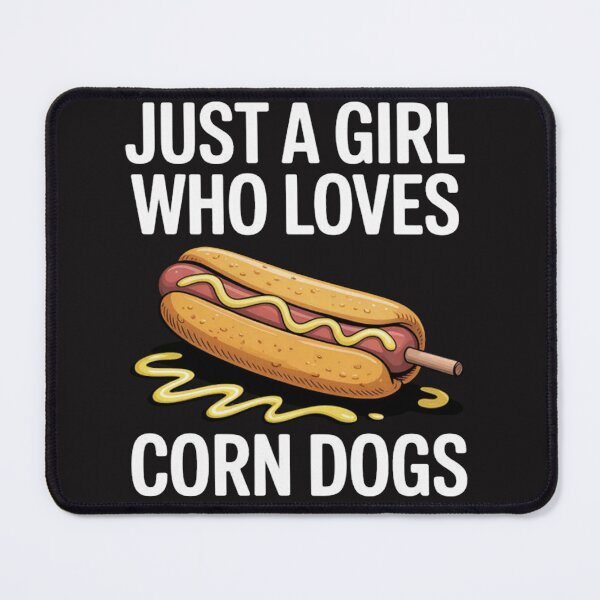 Item preview, Funny Corndog Girl Just a Girl Who Loves Corn Dogs designed and sold by Ikwalima.
